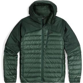 Outdoor Research Men’s Helium Down Hoodie – Wind & Water-Resistant Jacket