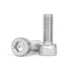 10-32 × 3/4" Socket Head Cap Screw, Allen Socket Drive, Stainless Steel 18-8 (304), Full Thread, 50PCS