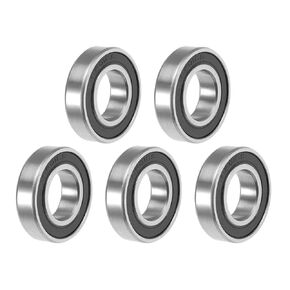uxcell 6901-2RS Deep Groove Ball Bearing 12x24x6mm Double Sealed ABEC-3 Bearings 5-Pack