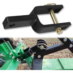 Camoo Versatile Quick Hitch Adapter Used to Adjust Top Link Bracket Movements Fit for Category 1, 3-Point Quick Hitch