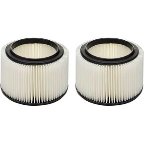 Surrgound Wet/Dry Vacuum Filter Fit for Craftsman Shop Vac 17810/917810, Replacement for 3 & 4 Gallon, 2pk