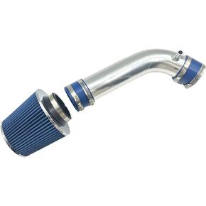 3-Inch Cold Air Intake Kit + Filter Compatible for Infiniti FX35 G35 for Nissan 350Z 3.5L V6 2003-2006 Fits All Transmission Type (Black)