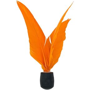 Jazzminton Sport - 10 Replacement Birdies - Indoor & Outdoor Extra Feather Birdies for Paddle Ball Game, Pickleball, Badminton, Tennis