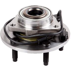 ECCPP Replacement for Pair of 2 New Complete Front Wheel Hub and Bearing for 2002-2006 RAM 1500 5 Lugs W/ABS 515073 x2