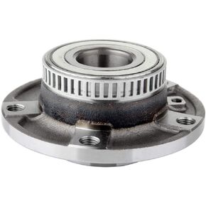 SCITOO Wheel Bearing and Hub Replaces 513125 Front fit for BMW 318I 1992-1999, for BMW 325I 2001-2005, for BMW 535I 1992-1993, for BMW 750Il 1992-1994 Hub Bearing Assembly 5 Lugs W/ABS [1pc]