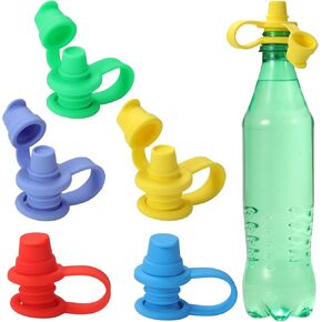 زجاجات سيليكون مانعة للانسكاب، فوهة علوية للأطفال الصغار والكبار، تحمي فم الأطفال، خالية من مادة BPA (محدثة) in Kuwait