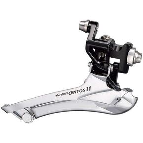 microSHIFT | Centos Front Derailleur | 11-Speed Double | Braze-On | Shimano Compatible