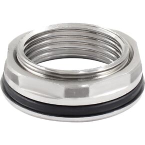 1 Inch NPT Water Tank Connector Bulkhead Tank Fitting with Plug for Rain Barrels Aquariums