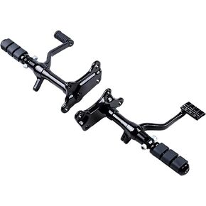Astra Depot Black Forward Controls Kit for 1995-1997 2001-2003 Harley Sportster XL 883 1200