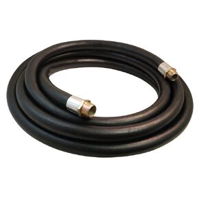 Apache 98108529 3/4" x 20" Farm Fuel Transfer Hose with Male x Male Crimped Fittings