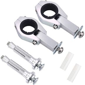 Handguard Mount Kit,Handguards Clamp Mount,28mm 1 1/8 inch Motorcycle Hand Guard Handguards Fat Clamp Mounting Kit Motorbike Component Motorcycle Handguard Mount motorbike handguard fitting kit