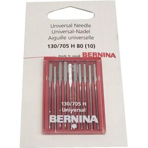 HONEYSEW Pack of 10 for Bernina Universal Sewing Machine Needles 0025077100(130/705H 70-90(10pcs))
