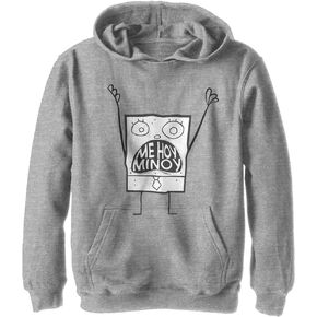Nickelodeon Kids' Spongebob Squarepants Me Hoy Speech Bubble Youth Pullover Hoodie