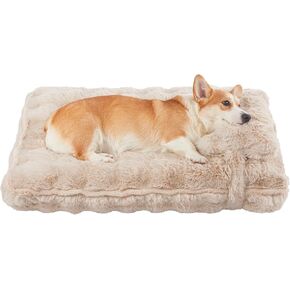 سرير كلب متوسط ​​الحجم من Jiupety للقفص، مرتبة مع وسادة للكلاب لقفص الكلاب الصغيرة، سرير للكلاب الصغيرة على شكل كعكة. وسادة قفص للكلاب متوسطة الحجم يصل وزنها إلى 35 رطلاً، مقاس L (35 بوصة × 25 بوصة × 3 بوصات)، باللون الأخضر. in Kuwait