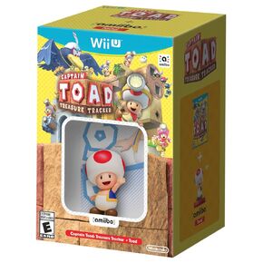 Captain Toad: Treasure Tracker + Toad amiibo - Wii U