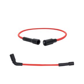 XTPTFABS Red 8mm Spark Plug Wire Set Compatible with Harley-Davidson Sportster XL 883 1200 2007-2017