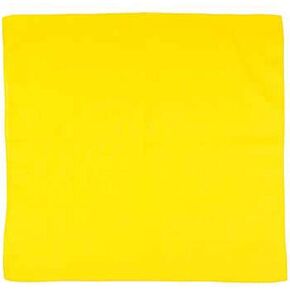 One Dozen Solid Plain Colors 100% Cotton Bandana - 12 Pack by M.H.I. (14 Colors)