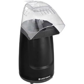 West Bend Air Crazy Popcorn Machine for Healthy Snacking with No Oil, 4-Quart, Blue
