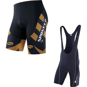 Men Cycling Shorts Ride Bibs Bicycle Pants Racing Fit Bike Bib Shorts for Men MTB Biking US XL