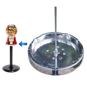 Classic Gumball Machine Metal Base - Replacement Part for Classic Gumball Vending Machine, Candy & Capsule Machine. Fits Titan Classic LYPC Rino Pro Line & Similar - Replacement Metal Bottom - New