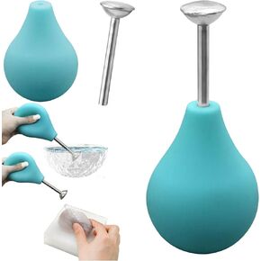 Ball Sprinkler for Wet Felting Tools, Ball Brauser Sprinkler for Wet Felting Supplies, Removable Felting Wool Sprinkler Tool, Silicone Ball Nozzle Needle Felting Tools for Wet Felting Kit (Green)