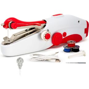 Handheld Sewing Machine (Red)