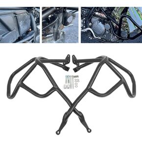 Worldmotop Engine Skid Plate Replacement for Kawasaki KLR650 KLR 650 2008-2021 Motorcycle Engine Protective Skid Plate Cover(Black)
