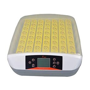 حاضنة بيض INTSUPERMAI بقدرة 110 فولت و56 بيضة، ولاعة بيض رقمية بإضاءة LED ذاتية الدوران لتفريخ بيض الدجاج والبط والسمان المخصب in Kuwait