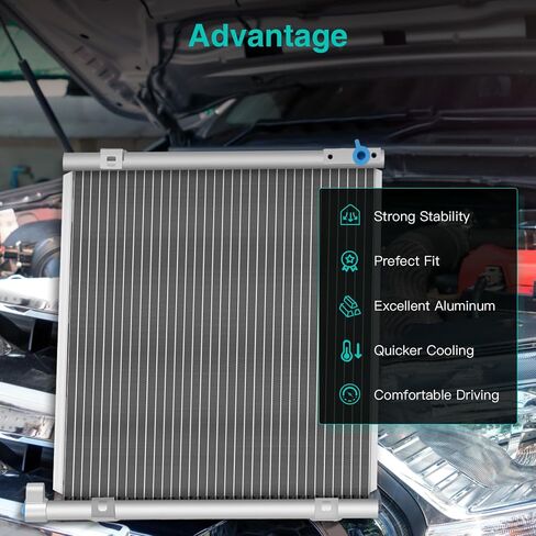 SCITOO A/C Condenser Compatible with 1996-2000 for Honda Civic AC4730 CU4730 in Saudi Arabia