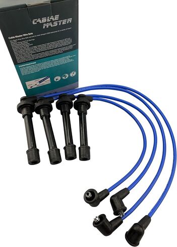 كابل ماستر أسلاك توصيل الإشعال متوافقة مع CL Accord Civic (del sol) Odyssey Oasis 1.6L 2.2L 2.3L L4 Gas 1994 1995 1996 1997 1998 1999 2000 2001 2002 in Kuwait