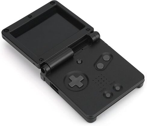 غلاف غلاف بديل لجهاز Gameboy Advance GBA SP، غطاء علبة اللعبة، جزء إصلاح اللعبة باللون الأسود in Saudi Arabia