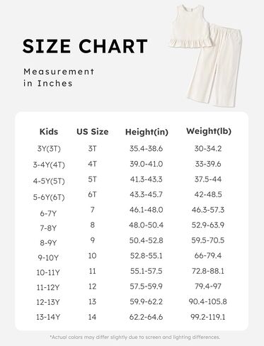 PATPAT Girls Clothing Set Linen Sleeveless Button Back Tank Crop Tops and Wide-Leg Ankle Pants with Pocket Outfits in Saudi Arabia
