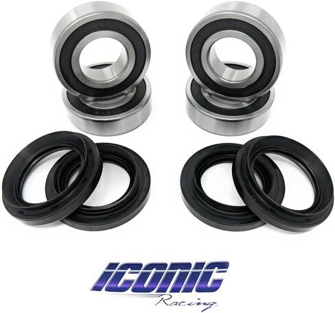 مجموعة محامل العجلات الخلفية والأختام المتوافقة مع 2005-2013 Yamaha Rhino 450 660 700 in Kuwait