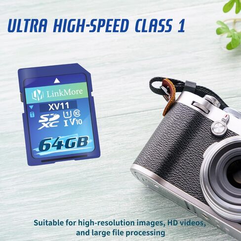 بطاقة LinkMore XV29 بسعة 256 جيجابايت SDXC UHS-II بطاقة SD UHS-II، C10، U3، V90، بطاقة SD للكاميرا الرقمية، تدعم الطائرة بدون طيار فيديو 4K 8K، بطاقات ذاكرة الكاميرا تصل إلى 250 ميجابايت/ثانية سرعة القراءة، 220 ميجابايت/ثانية سرعة الكتابة in Kuwait