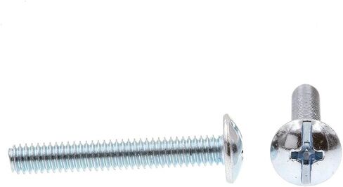 Prime-Line 9006782 Machine Screw, Truss Head, Slotted/Phillips Combo, #8-32 X 1-1/8 in, Zinc Plated Steel, Pack of 100 in Saudi Arabia