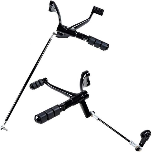 Astra Depot Black Forward Controls Kit for 1995-1997 2001-2003 Harley Sportster XL 883 1200 in Kuwait