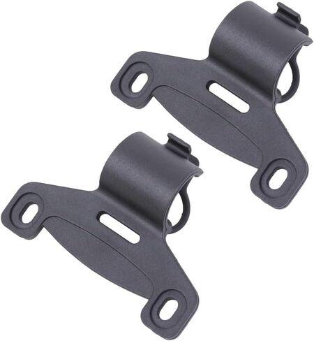 2 قطعة حامل مضخة الدراجة دراجة الدراجات مضخة الهواء مضخة الإطار حامل مضخة للدراجات الإطار شنت الأسود متوافق قوس كليب للدراجات الطريق والجبال in Kuwait