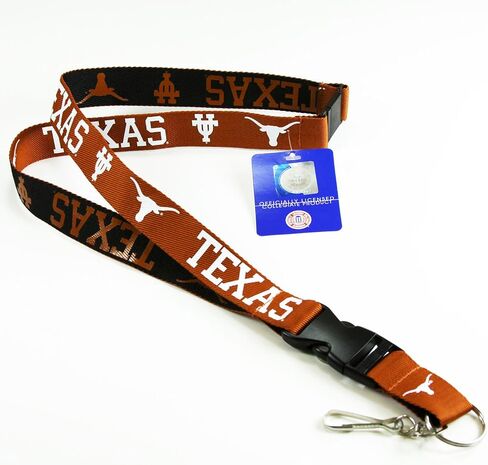 NCAA Two-Tone Lanyard with breakaway safety clasp and easy-remove clip for keys or ticket holder in Saudi Arabia