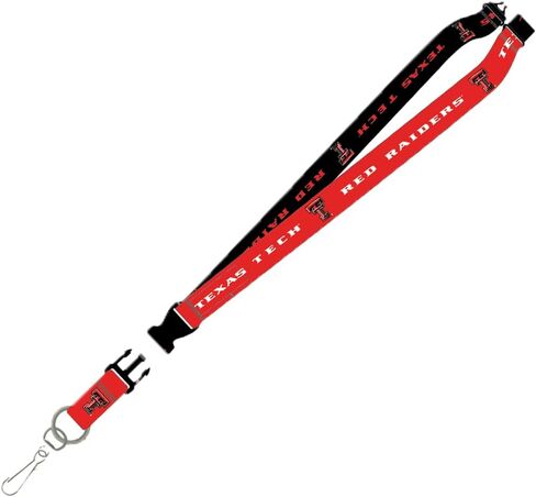 NCAA Two-Tone Lanyard with breakaway safety clasp and easy-remove clip for keys or ticket holder in Saudi Arabia