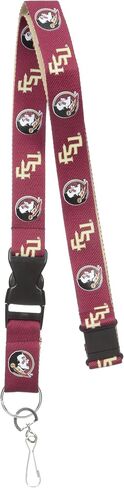 NCAA Two-Tone Lanyard with breakaway safety clasp and easy-remove clip for keys or ticket holder in Saudi Arabia