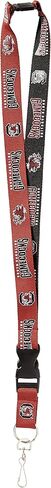 NCAA Two-Tone Lanyard with breakaway safety clasp and easy-remove clip for keys or ticket holder in Saudi Arabia