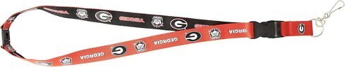 NCAA Two-Tone Lanyard with breakaway safety clasp and easy-remove clip for keys or ticket holder in Saudi Arabia