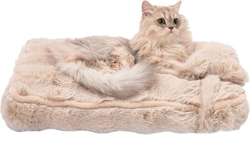 Jiupety Medium Dog Bed for Crate, Mattress with Dog Pillow for Crate Small Dogs, Donut Small Dog Bed. Plush Dog Crate Pad for Medium Dogs Up to 35 Lbs, L(35"*25"*3"), Green. in Saudi Arabia