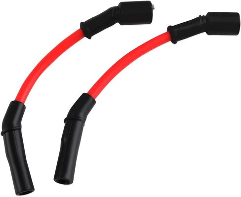 XYgdhqpt 10.4mm RED Spark Plug Wires Compatible with Harley Davidson Buell 2003-2010 XB9 XB12 Series Machines in Saudi Arabia
