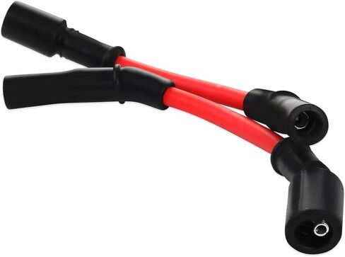XYgdhqpt 10.4mm RED Spark Plug Wires Compatible with Harley Davidson Buell 2003-2010 XB9 XB12 Series Machines in Saudi Arabia