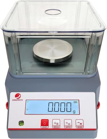 AMGPRSTE Lab Precision Milligram 500g x 1mg Analytical Balance | High Accuracy Digital Scientific Scale | 0.001 Gram Scale Weighs Scale Centigram Scale Calibrated Scales With RS232 Port and Windshield in Saudi Arabia