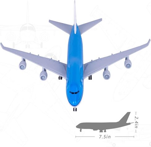 طائرة نموذجية من كاسكيوينغ بمقياس 1/300 نموذج طائرة دييكاست KLM B747 نموذج طائرة للبالغين من سبيكة معدنية نموذج طائرة مجموعة طائرة للهدايا in Kuwait