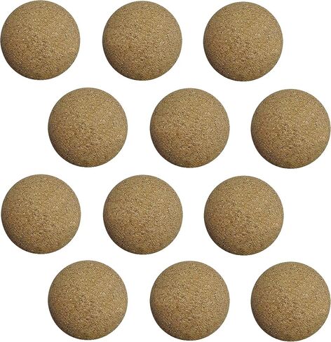 مجموعة بلياردو بنك شوت مكونة من 12 كرة قدم رسمية من الفلين الطبيعي كرات طاولة خشبية ملونة لكرة القدم in Kuwait