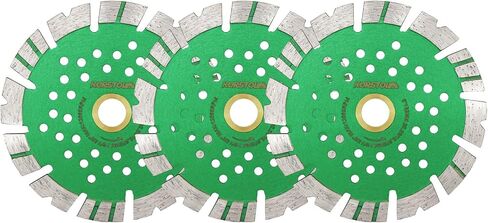 KURSTOL Granite Diamond Cutting Blade - 5"/125mm Dry Concrete Cutting Disc for Reinforced Concrete Masonry Stone Quartz Angle Grinder Saw Blade with a Reducer Washer 7/8"-5/8" in Saudi Arabia