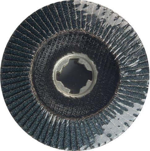 ماكيتا T-03894 X-Lock 4‑1/2 بوصة 40 حبيبة نوع 29 قرص طحن وتلميع بزاوية لقفل X وجميع المطاحن الأربور 7/8 بوصة in Saudi Arabia